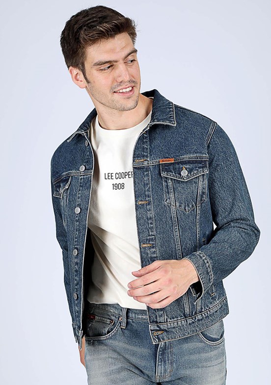 LEE COOPER Çok Renkli Erkek Denim Ceket