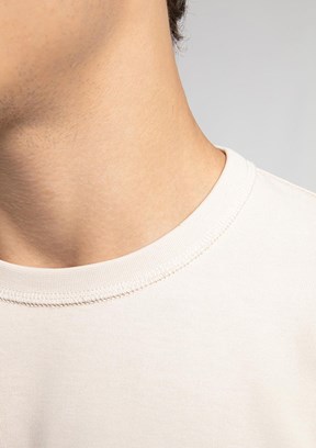 LEE COOPER Bej Erkek O Yaka Sweatshirt