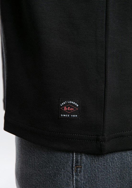 LEE COOPER Siyah Erkek O Yaka T-Shirt