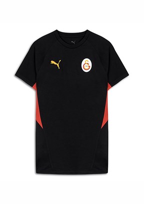 PUMA GSK EVOSTRIPE Tee Siyah Unisex Baskılı T-Shirt