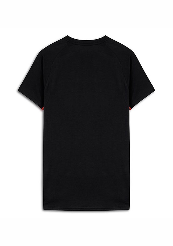 PUMA GSK EVOSTRIPE Tee Siyah Unisex Baskılı T-Shirt