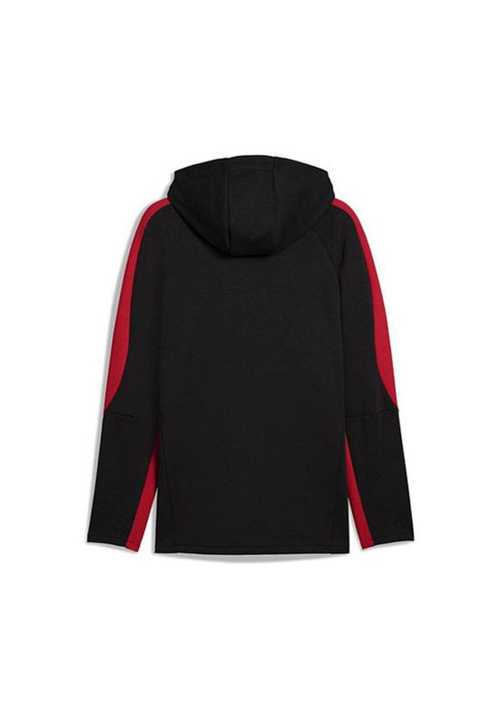 PUMA GSK EVOSTRIPE Hooded Jack Siyah Unisex Uzun Kol Sweatshirt