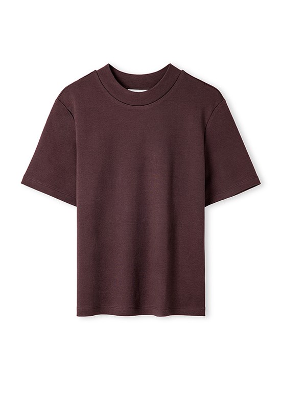 İPEKYOL Bordo Kadın Basic T-Shirt