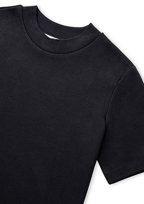İPEKYOL Siyah Kadın Basic T-Shirt