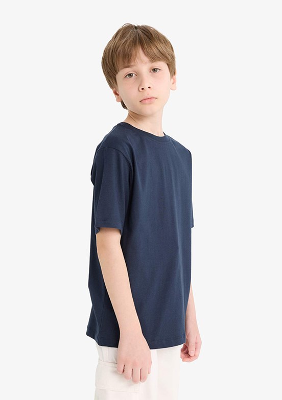 DEFACTO Çok Renkli Erkek Çocuk Kısa Kol T-Shirt
