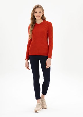 US POLO ASSN Lacivert Kadın Oversize Pantolon
