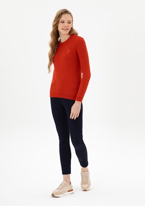US POLO ASSN Lacivert Kadın Oversize Pantolon