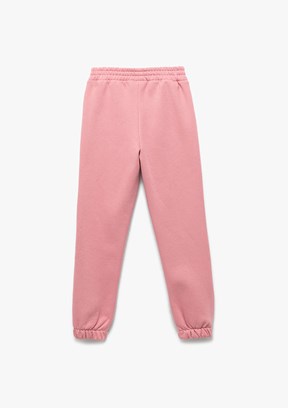 KOTON - 6WKG40102AK Kız Çocuk Pembe Eşofman Altı