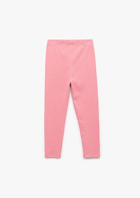 KOTON Pembe Kız Çocuk Beli Lastikli Tayt