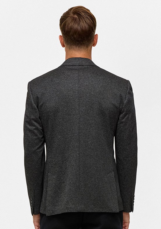 SÜVARİ Siyah Erkek Slim Ceket