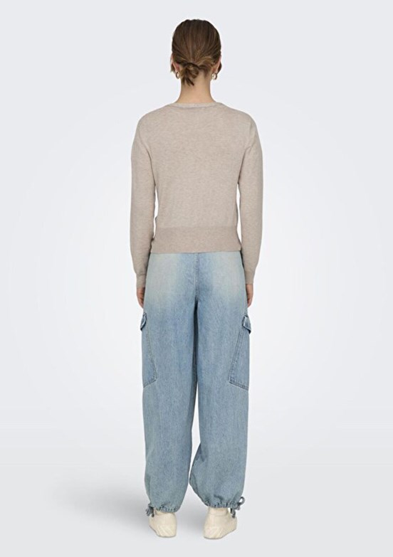 ONLY Gri Kadın Triko Hırka