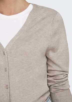 ONLY Gri Kadın Triko Hırka