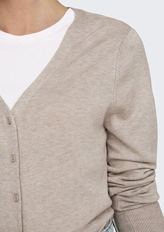 ONLY Gri Kadın Triko Hırka