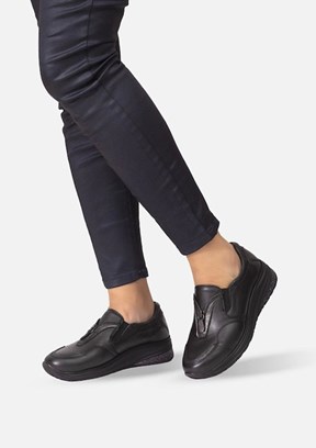 FORELLİ Siyah Kadın Casual Ayakkabı