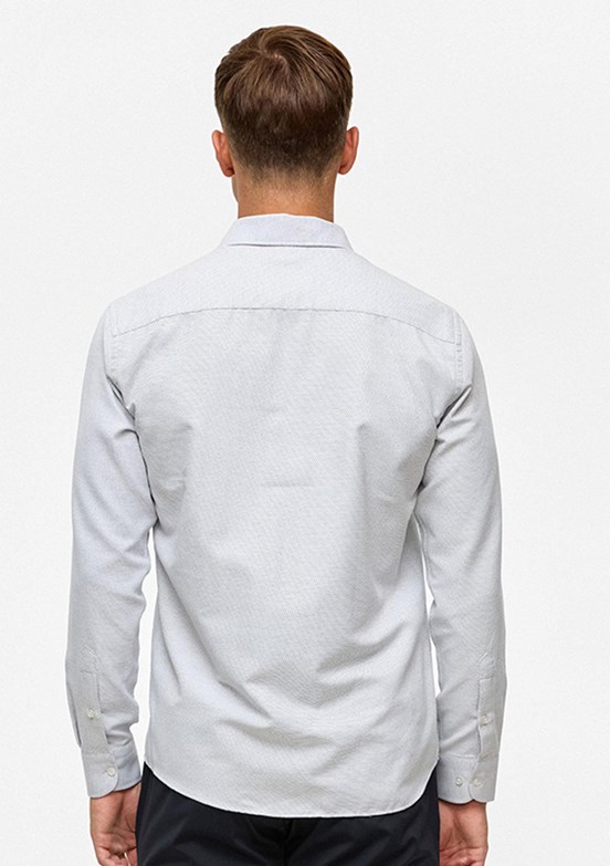 SÜVARİ - GM2025500490 Erkek Siyah Slim Gömlek