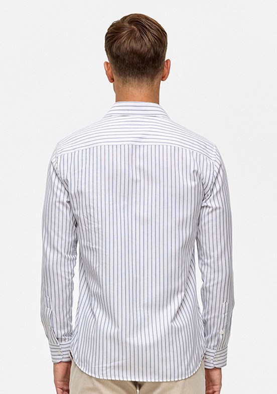SÜVARİ - GM2025500491 Erkek Lacivert Slim Gömlek