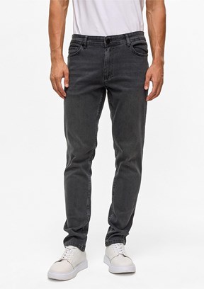 SÜVARİ - PN2016600175 Erkek Gri Slim Jean Pantolon