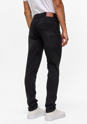 SÜVARİ - PN2016600175 Erkek Siyah Slim Jean Pantolon