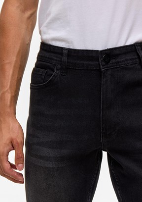 SÜVARİ - PN2016600175 Erkek Siyah Slim Jean Pantolon