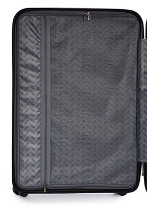 PİERRE CARDİN - 04PC8005-01-S Unisex Siyah Büyük Boy Valiz
