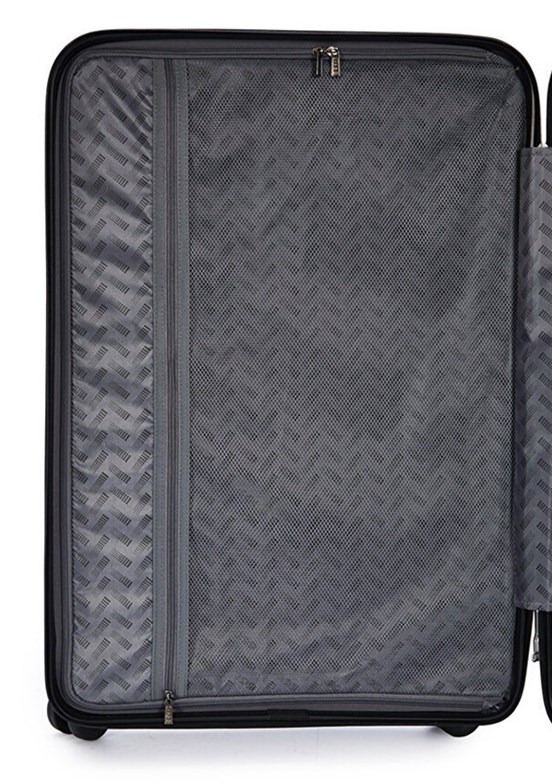 PİERRE CARDİN - 04PC8005-01-S Unisex Siyah Büyük Boy Valiz