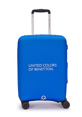 BENETTON Mavi Unisex KILIF Valiz
