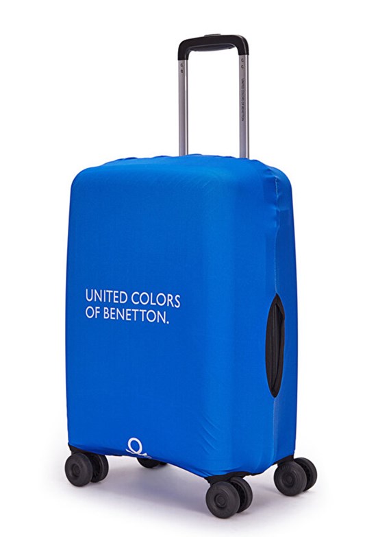 BENETTON Mavi Unisex KILIF Valiz