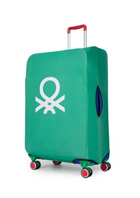 BENETTON Yeşil Unisex Valiz Kılıfı