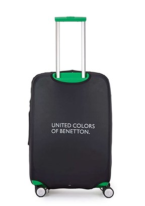 BENETTON Siyah Unisex Valiz Kılıfı