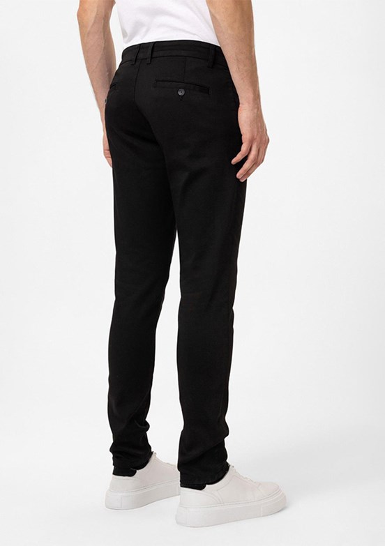 BACKANDBOND - B34T30010 Erkek Siyah Chino Pantolon