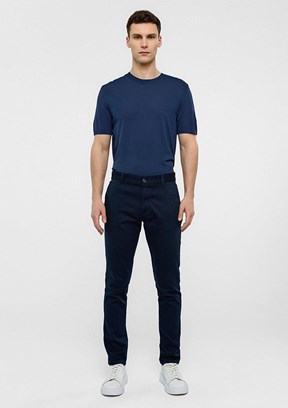 BACKANDBOND - B34T30010 Erkek Lacivert Chino Pantolon