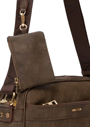 NAUTİCA Kahverengi Kadın Çapraz Çanta
