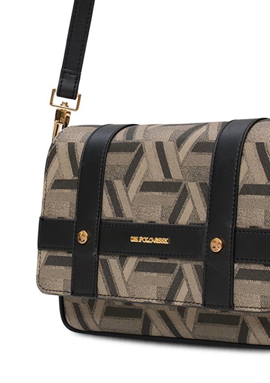 US POLO ASSN Bej Kadın Çapraz Çanta