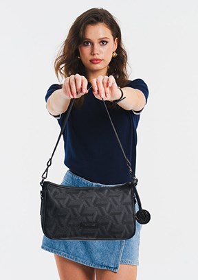US POLO ASSN Siyah Kadın Omuz Çantası