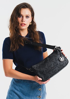 US POLO ASSN Siyah Kadın Omuz Çantası