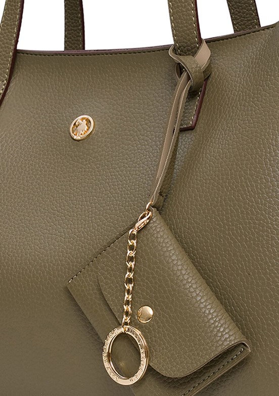 US POLO ASSN Haki Kadın Omuz Çantası