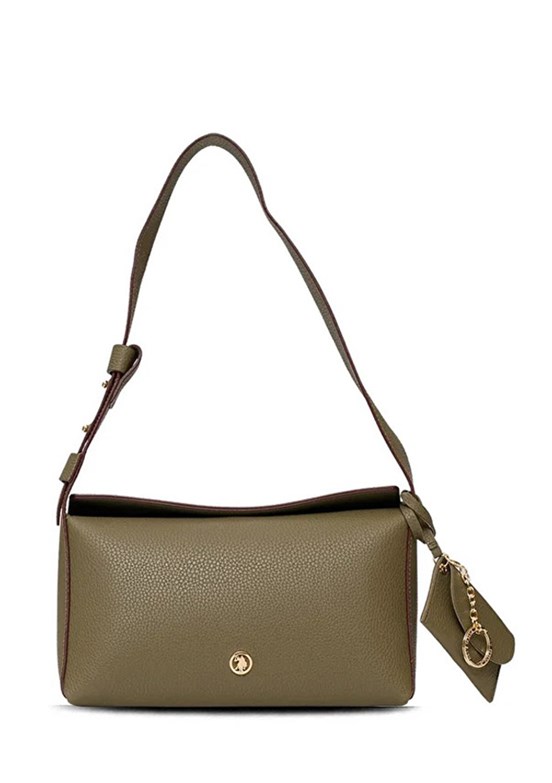 US POLO ASSN Haki Kadın Omuz Çantası