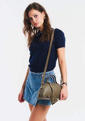 US POLO ASSN Haki Kadın Omuz Çantası