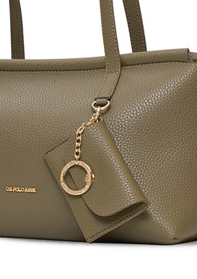 US POLO ASSN Haki Kadın Omuz Çantası