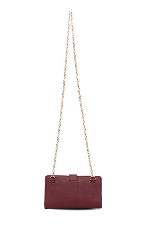US POLO ASSN Bordo Kadın Çapraz Çanta