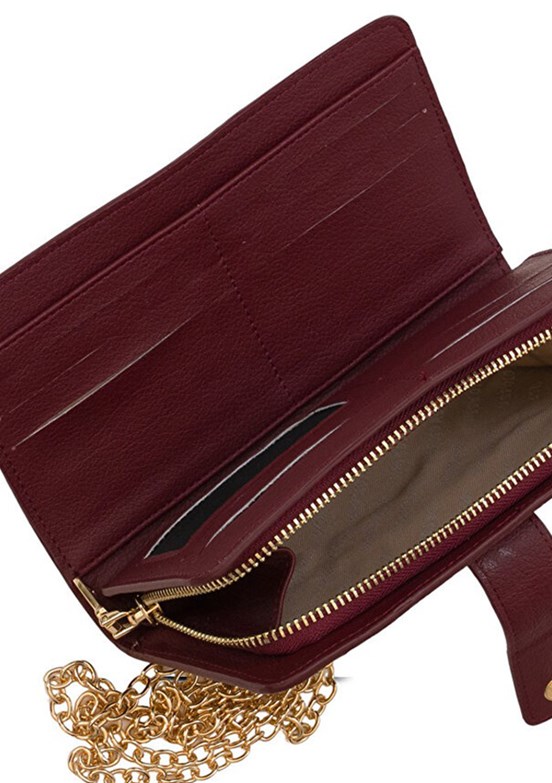 US POLO ASSN Bordo Kadın Çapraz Çanta