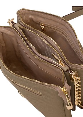 US POLO ASSN Gri Kadın Çapraz Çanta