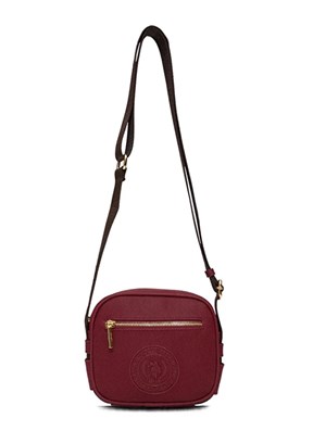 US POLO ASSN Bordo Kadın Çapraz Çanta