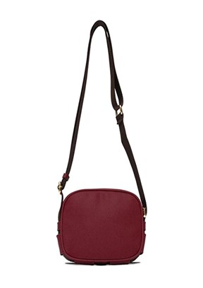 US POLO ASSN Bordo Kadın Çapraz Çanta