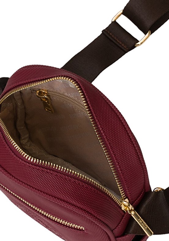 US POLO ASSN Bordo Kadın Çapraz Çanta