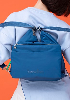 BENETTON Mavi Kadın Çapraz Çanta