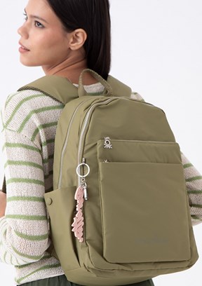 BENETTON Yeşil Kadın Sırt Çantası