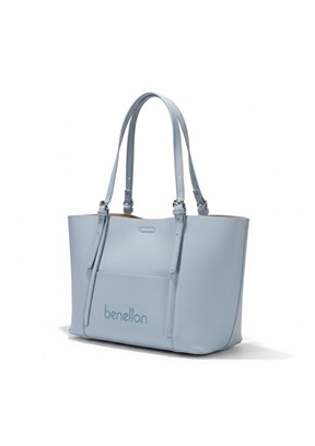 BENETTON - BNT_1512 Kadın Mavi Kol Çantası
