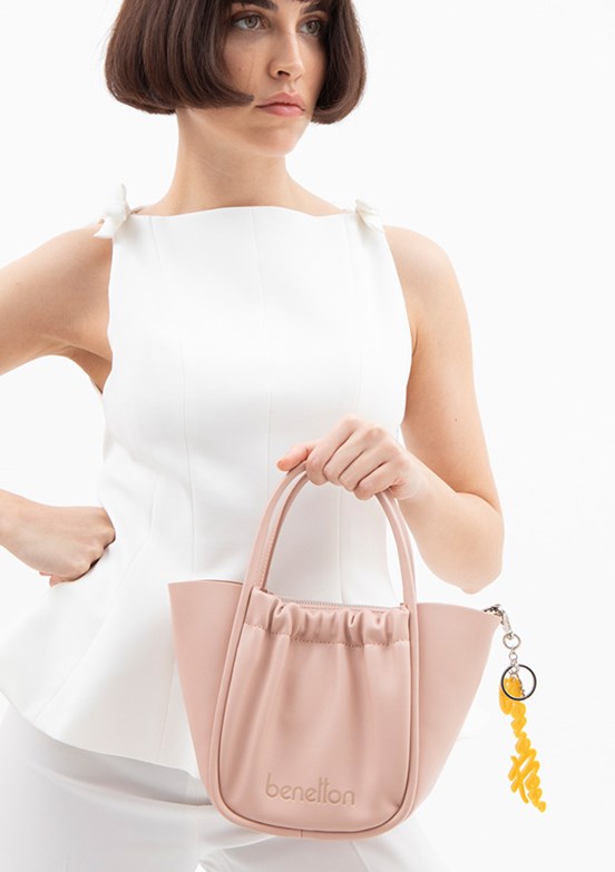 BENETTON Pembe Kadın El Çantası