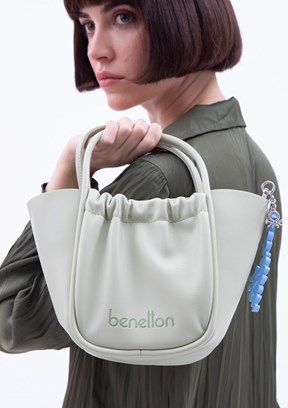 BENETTON Yeşil Kadın El Çantası